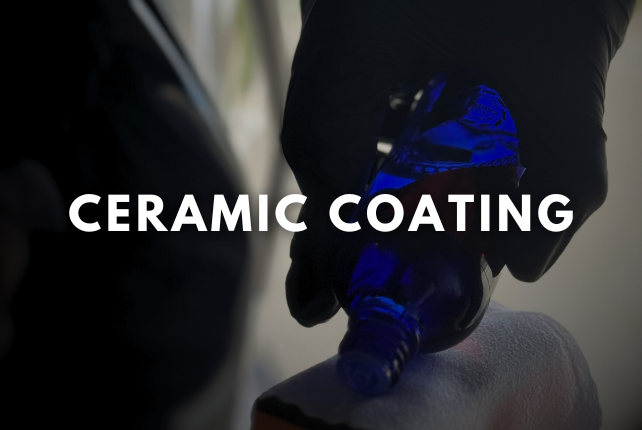 Ceramic coating service for long-lasting car paint protection with a glossy, showroom-new finish.