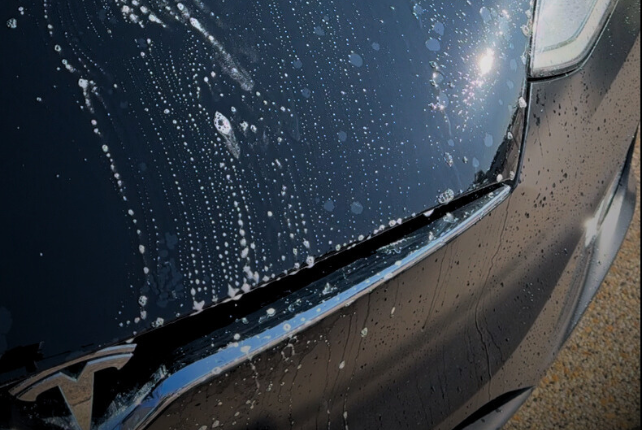 Iron Decontamination to remove iron particles latched onto the paintwork.
