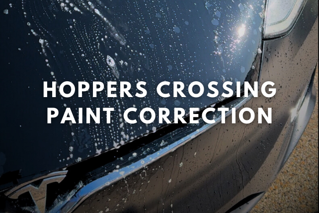 Vehicle in Hoppers Crossing undergoing thorough decontamination before expert paint correction for a flawless finish.