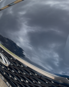 Chery car with a sleek, glossy finish following ceramic coating in Truganina, protecting vehicles near Werribee.